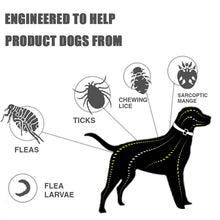 Load image into Gallery viewer, Dog cat Collar Anti Flea Mosquitoes Ticks Insect Waterproof Herbal Pet Collar