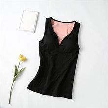 Load image into Gallery viewer, Women's Flannel Bra Vest Thermal Plush Underwear