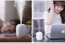Load image into Gallery viewer, 220ML Mini Ultrasonic Air Humidifier LED Lamp USB Essential Oil Diffuser