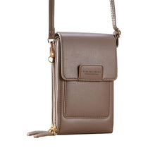 Load image into Gallery viewer, Transparent Touch Screen Retro Simple Mobile Phone Bag
