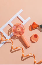 Load image into Gallery viewer, Portable mini fan Students hold a small fan desktop and hold a USB small fan