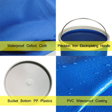 Load image into Gallery viewer, Thickened portable folding bucket outdoor camping fishing car washing bucket