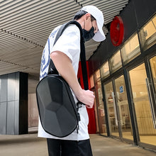 Load image into Gallery viewer, Multifunctional men's bag waterproof USB charging chest bag