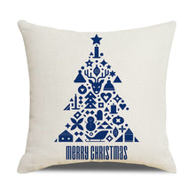 Load image into Gallery viewer, A set of 4-piece 18x18in Christmas Pillow Covers