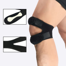 Load image into Gallery viewer, 1pc Knee Support Pad Wrap Sleeve Nylon Neoprene Adjustable Breathable Anti Bump