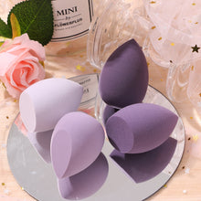Load image into Gallery viewer, 4/pcs Cosmestic Sponge Egg Tool Wet and Dry Use