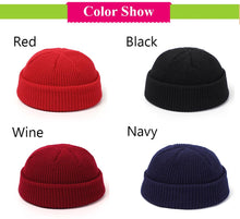 Load image into Gallery viewer, Knitted Hats for Women Skullcap Men Beanie Hat