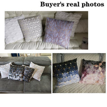 Load image into Gallery viewer, Geometric Printed Polyester Throw Pillow Cases Sofa Cushion Cover