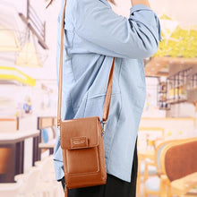 Load image into Gallery viewer, Transparent Touch Screen Retro Simple Mobile Phone Bag