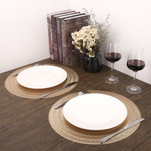 Load image into Gallery viewer, 4PCS PVC Placemat for Dining Table Hollow Pad Coaster Pads Table Bowl Mats