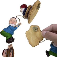 Load image into Gallery viewer, Climbing Gnomes Tree Hugger Decor Garden