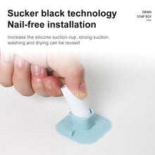 Load image into Gallery viewer, 2PCS Suction Cup Soap dish For bathroom Shower Portable Leaf Soap Holder Plastic Sponge Tray For Kitchen Bathroom accessories