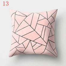 Load image into Gallery viewer, Geometric Printed Polyester Throw Pillow Cases Sofa Cushion Cover