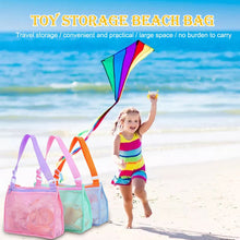 Load image into Gallery viewer, Children's beach net bag toy shell collection bag