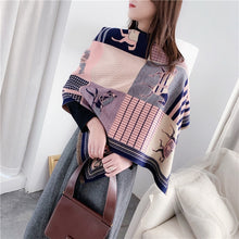 Load image into Gallery viewer, Winter Cashmere Scarf Lady Design Warm Pashmina Blanket