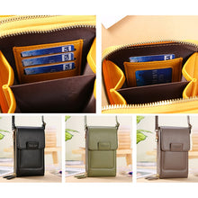 Load image into Gallery viewer, Transparent Touch Screen Retro Simple Mobile Phone Bag