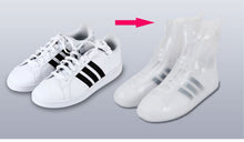 Load image into Gallery viewer, Thickened waterproof silicone rubber shoe cover reusable shoe cover
