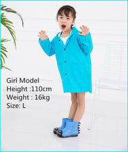 Load image into Gallery viewer, Lovely dinosaur polyester Er raincoat outdoor waterproof Cape