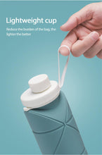 Load image into Gallery viewer, Folding cup tourism sports water cup food silica gel pot is easy to retract