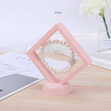 Load image into Gallery viewer, 3D color floating display bracket PE film jewelry box