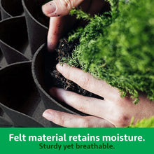 Load image into Gallery viewer, Waterproof vertical wall hanging flower bag with 6 bags