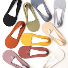 Load image into Gallery viewer, 5 Pairs of summer ice silk seamless socks for women