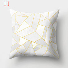 Load image into Gallery viewer, Geometric Printed Polyester Throw Pillow Cases Sofa Cushion Cover