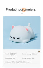 Load image into Gallery viewer, USB rechargeable silicone night light with remote control