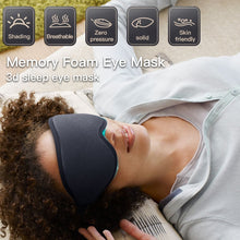 Load image into Gallery viewer, 3D Memory Foam Silk Sleep Mask Soft Women Men Eye Patches