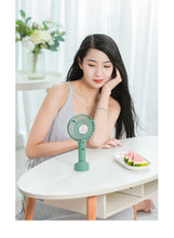 Load image into Gallery viewer, Portable mini fan Students hold a small fan desktop and hold a USB small fan