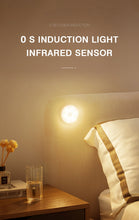 Load image into Gallery viewer, Bedroom Decor Night Lights Motion Sensor Night Lamp USB Charging