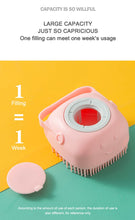 Load image into Gallery viewer, Dog Bath Brush Comb Silicone SPA Shampoo Massage Brush