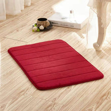 Load image into Gallery viewer, Home Bath Mat Coral Fleece Bathroom Toilet Floor Mat