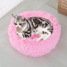 Load image into Gallery viewer, 14 Color super soft round warm pet pad cat bed dog house