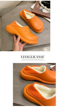 Load image into Gallery viewer, Women's Slippers EVA Sole Waterproof Non-slip Casual Shoes Warm Plush