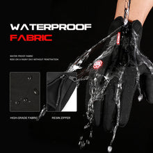 Load image into Gallery viewer, Winter Bicycle Warm Touchscreen Full Finger Gloves
