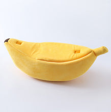 Load image into Gallery viewer, Funny Banana Cat Bed House Cute Cozy Cat Mat Beds