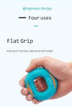 Load image into Gallery viewer, Silicone Adjustable Hand Grip 20-80LB Gripping Ring