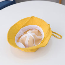 Load image into Gallery viewer, Cartoon grass girl boy solid color breathable children's Fisherman's hat