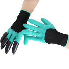 Load image into Gallery viewer, 4 Hand claw ABS plastic gardening rubber gloves