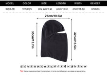 Load image into Gallery viewer, Winter Fleece Warmer Balaclava Cap Windproof Full Face Mask