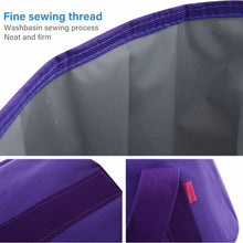 Load image into Gallery viewer, 15L Outdoor folding washbasin fishing bucket foot basin