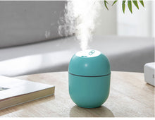 Load image into Gallery viewer, 220ML Mini Ultrasonic Air Humidifier LED Lamp USB Essential Oil Diffuser