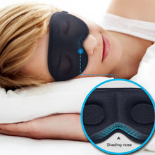 Load image into Gallery viewer, 3D Memory Foam Silk Sleep Mask Soft Women Men Eye Patches