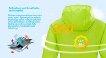 Load image into Gallery viewer, Camping Rain Jacket Men Women Waterproof Sun Protection Clothing