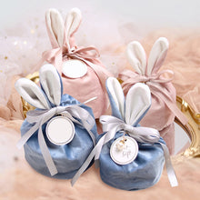Load image into Gallery viewer, Cartoon rabbit ear velvet bag baked candy biscuit packaging bag