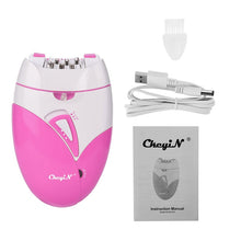 Load image into Gallery viewer, USB charging female hair remover