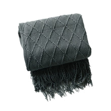 Load image into Gallery viewer, Nordic knitted tassel sofa blanket nap blanket