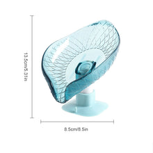 Load image into Gallery viewer, 2PCS Suction Cup Soap dish For bathroom Shower Portable Leaf Soap Holder Plastic Sponge Tray For Kitchen Bathroom accessories