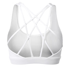 Load image into Gallery viewer, Push Up Sports Bra Women's Tracksuit Cross Straps Wireless Padded Gym Bra